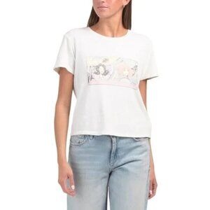 NWOT RE/DONE Vintage White Classic Roadtrip "Anywhere" Tee Size Medium